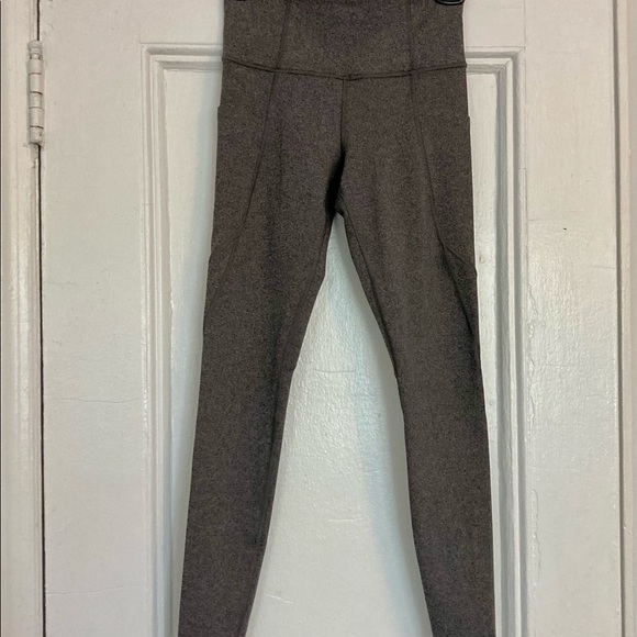 Athleta Salutation Stash Pocket II Tight Black Heather XS New Without Tag - Picture 6 of 6